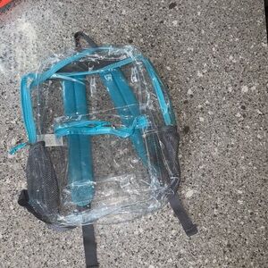 Clear Backpack - NWOT